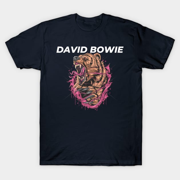 david bowie T-Shirt by aliencok